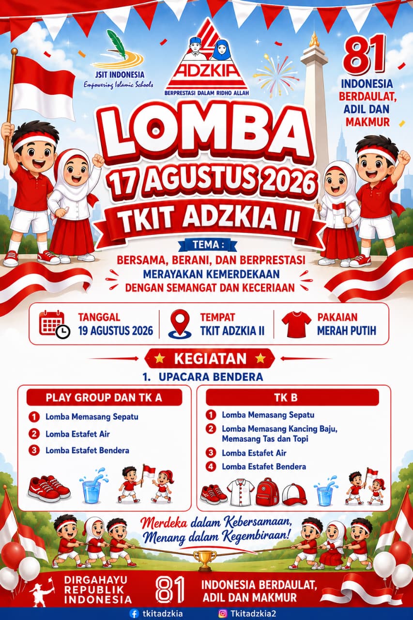 Upacara dan Lomba 17 Agustus 2026